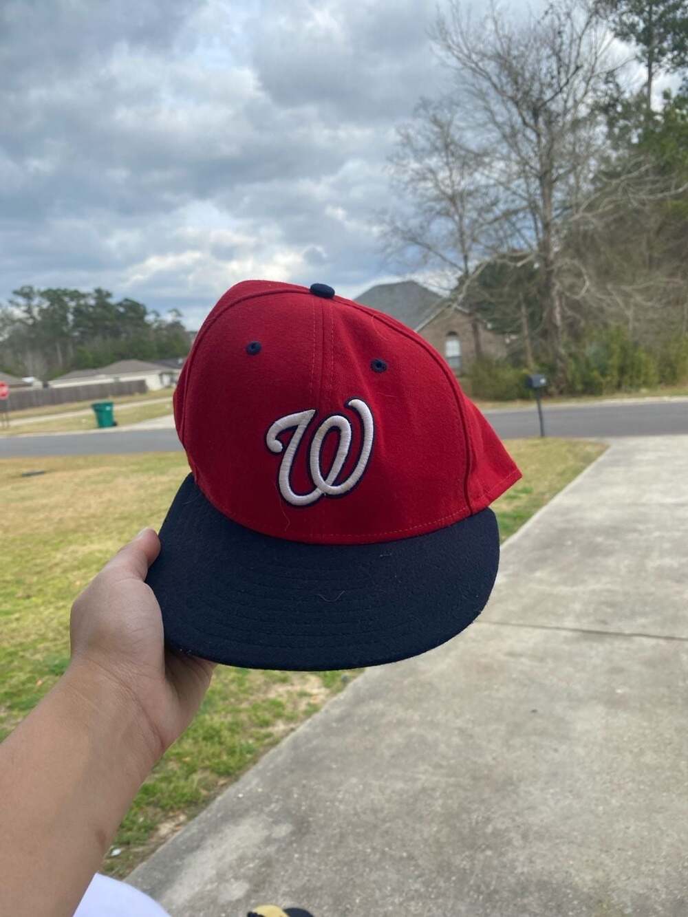 New Era 59FIFTY Washington Nationals Authentic Collection On-Field Fitted Hat Si